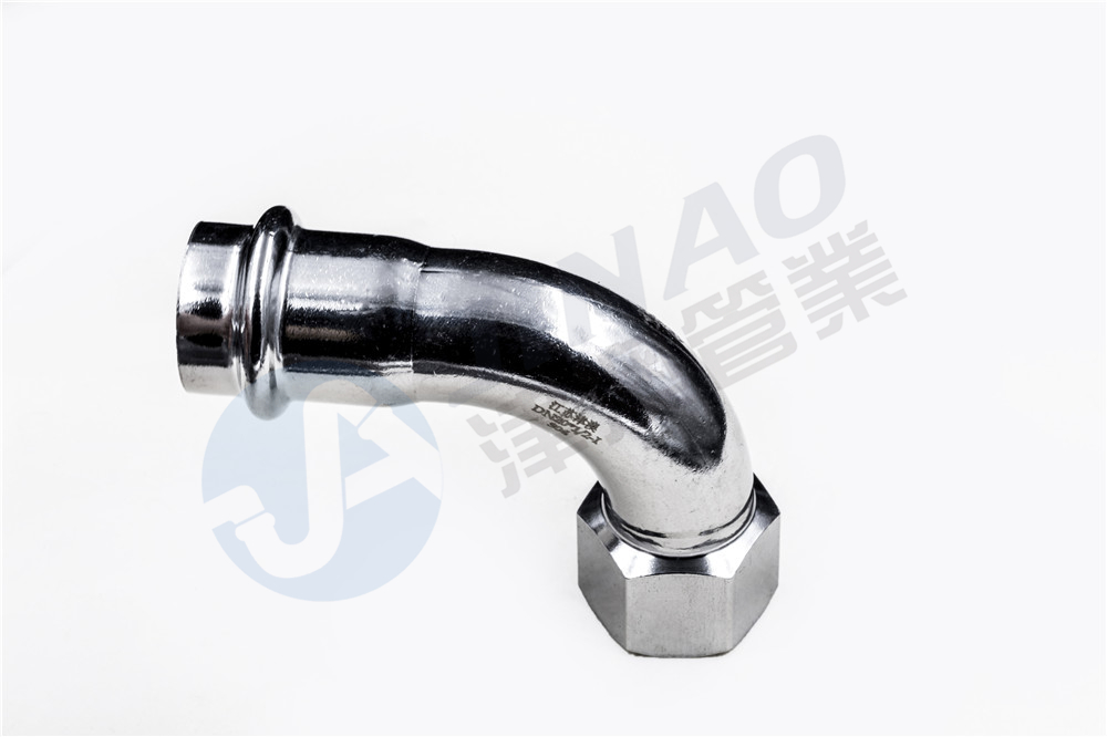 双卡压内丝弯头