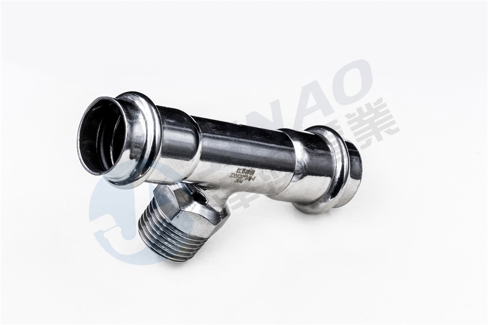 双卡压外丝三通