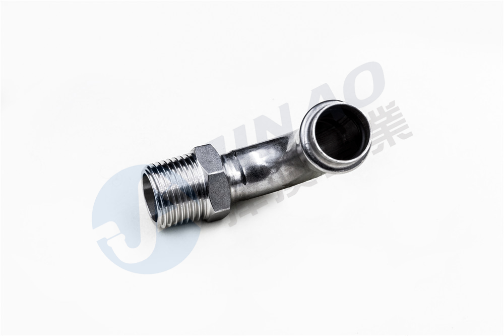 双卡压外丝弯头