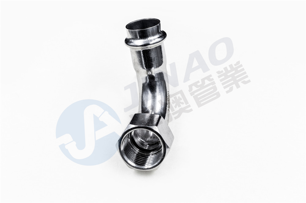 双卡压异径内丝弯头