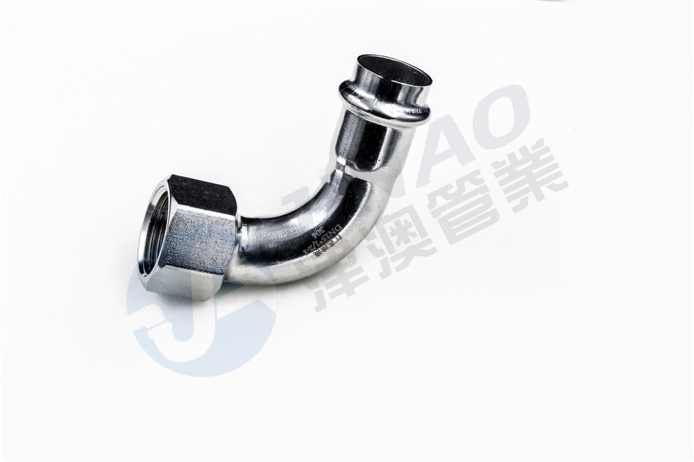 双卡压异径内丝弯头